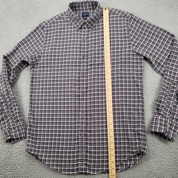 J.Crew‎ Shirt Mens Medium Multicolor Plaid Button Down Long Sleeve Classiccore - Picture 12 of 16